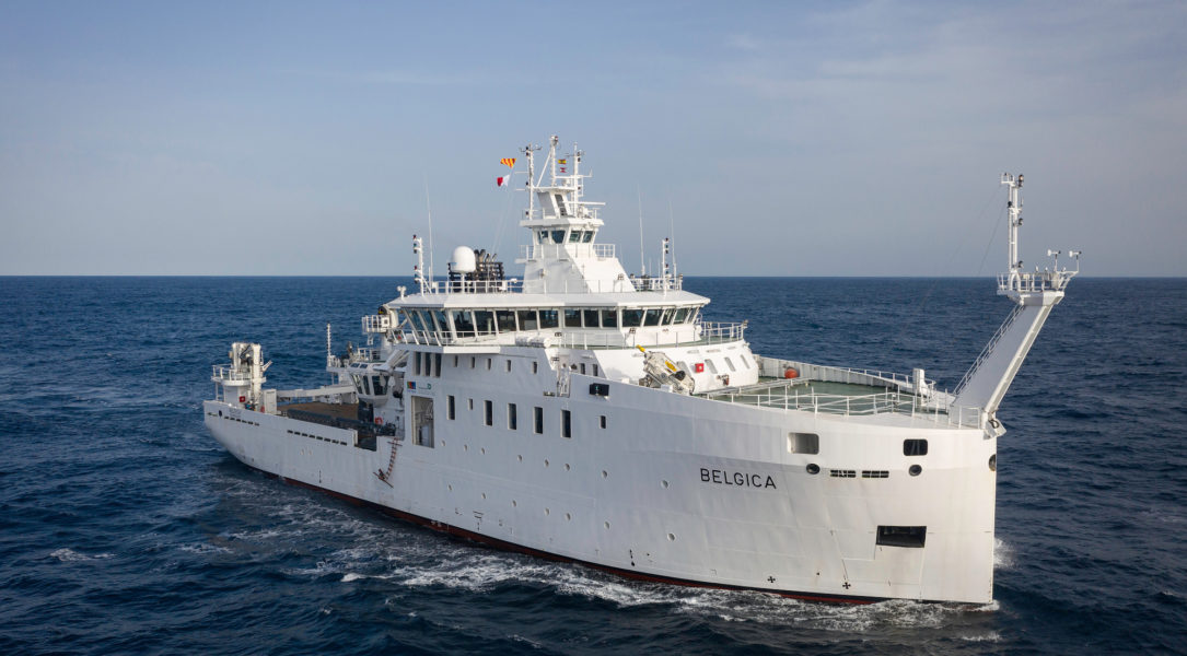 Sea trials on Oceanographic Research Vessel “Belgica” concluded