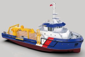 Freire Shipyard firma un nuevo contrato de construcción con Briggs Marine para la construcción de un nuevo buque de mantenimiento